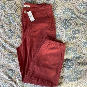 LOFT Salmon Cargo Pants Size 10